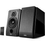 Letnerny - r1850db enceintes de bibliothque paire 2. 0 actives d'enceintes bluetooth stro hifi avec ...