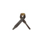 Levy's dm17 - dbr - sangle guitare cuir dark brown