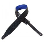 Levys mv17ch sangle cuir grav�e panth�re black