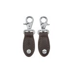 Levy's tpcs03 - dbr - adaptateur courroie pour sac a main ou saccoche, cuir marron, attache chrome