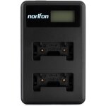 Li - 40b double canal lcd usb chargeur pour olympus d - 720, fe - 230, fe - 340, fe - 280, fe - 20, stylus ...