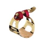 Ligature bg duo plaqu or pour saxophone alto et clarinette sib