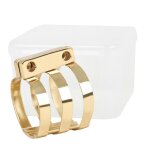 Ligature clip embouchure clamp suit pour soprano alto tnor sax saxophone