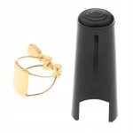 Ligature et clip en mtal pour clarinette soprano en si bmol, accessoires pour instruments a vent