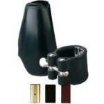 Ligature cuir vandoren saxophone ténor et couvre bec cuir Ligature cuir vandoren saxophone ténor et couvre bec cuir