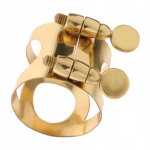 Ligature mib en métal pour saxophone alto, pièces détachées pour saxophone public Ligature mib en métal pour saxophone alto, pièces détachées pour saxophone public