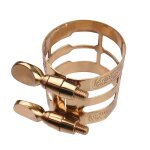 Ligature de saxophone a double vis ligature de saxophone compacte et durable pour saxophone alto Ligature de saxophone a double vis ligature de saxophone compacte et durable pour saxophone alto