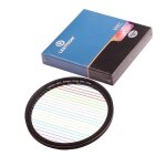 Lightdow - filtre d'objectif pour appareil photo canon nikon sony pentax, rainbow, yellow, blue streak, ...