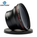 Lightdow - objectif super grand angle avec portion macro, objectif affili pour canon, nikon, sony, appareil ...