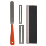 Lime en alliage d'aluminium, papier de verre import, joint de levier de polissage, kit d'outils de guitare, ...