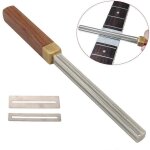 Lime de r�paration de frettes de guitare avec feuille de protection du manche