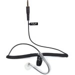 Listen only in - ear earphones with symmetrical armature 3. 5 mm jack for radios and microphones (black) ...