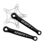 Litepro vélo pliant pédalier 130bcd 170mm manivelle pour chaîne de vélo a vitesse unique jdko1238 Litepro vélo pliant pédalier 130bcd 170mm manivelle pour chaîne de vélo a vitesse unique jdko1238