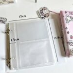 Livre de renforcement de carte photo avec porte - cls, classeur de chiot kawaii, porte - photo idole, ...