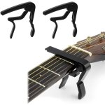 Loc - 2 pcs guitare classique electrique folk capo pour guitare acoustique et electrique mandoline banjo ...