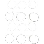 Loc - 2x jeux de cordes hybrides nickelées 2222 pour guitare electrique calibres 9 - 46 adaptées a la ... Loc - 2x jeux de cordes hybrides nickelées 2222 pour guitare electrique calibres 9 - 46 adaptées a la ...