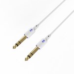 Loc - câble trs 6, 35mm mâle trs vers mâle trs 6, 35mm mâle trs câble adaptateur audio stéréo pour clavier, ... Loc - câble trs 6, 35mm mâle trs vers mâle trs 6, 35mm mâle trs câble adaptateur audio stéréo pour clavier, ...