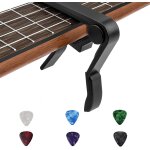 Loc - capodastre guitare classique, capodastre guitare, capodastre pour guitare electrique, avec 6 mediator ... Loc - capodastre guitare classique, capodastre guitare, capodastre pour guitare electrique, avec 6 mediator ...