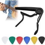 Loc - capodastre guitare classique electrique folk, capo guitare pour guitare, alliage capo de guitare, ... Loc - capodastre guitare classique electrique folk, capo guitare pour guitare, alliage capo de guitare, ...