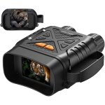 Loc - jumelles de vision nocturne hd 1080p, zoom numrique 10x, porte visuelle 800 m, ecran ips hd de ...