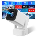 Loc - mini vidoprojecteur portable, projecteur 4k, enceinte indpendante 5 watts, 1080p hd, 350 ansi, ...
