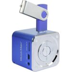 Loc - minimusicman - enceintes portables 1 voie, 3 w, 150 - 18000 hz, 4 ¿, 10 %, avec fil, bleu Loc - minimusicman - enceintes portables 1 voie, 3 w, 150 - 18000 hz, 4 ¿, 10 %, avec fil, bleu