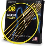 Loc - neon 9 - 46 jeu de cordes pour guitare electrique jaune Loc - neon 9 - 46 jeu de cordes pour guitare electrique jaune