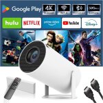 Loc - portable projecteur 4k, mini videoprojecteur an oid 11, 1080p fhd, wifi 6, bluetooth 5. 0, visionnage ...