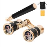 Loc - télescope binoculaire opera, 3 x 25 lunettes d'opéra, jumelles portables, jumelles d'opéra avec ... Loc - télescope binoculaire opera, 3 x 25 lunettes d'opéra, jumelles portables, jumelles d'opéra avec ...