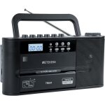 Loc - tr641 poste radio cassette, lecteur de cassettes, fm am, carte usb / tf, connexion aans fil, pr ...