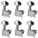 Locked string tuning pegs key tuners mécaniques têtes pour guitare electrique acoustique lock style droit ... Locked string tuning pegs key tuners mécaniques têtes pour guitare electrique acoustique lock style droit ...