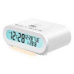 Logilink radio - r�veil digital avec veilleuse, blanc