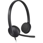Logitech casque usb h340, stro, casque usb pour windows et mac (certifi reconditionn)
