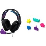 Logitech g g335 - micro - casque - circum - aural - filaire - jack 3, 5mm - certifi� discord