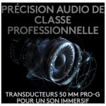 Logitech g pro x - micro - casque - circum - aural - lightspeed - sans fil - isolation acoustique Logitech g pro x - micro - casque - circum - aural - lightspeed - sans fil - isolation acoustique