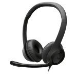 Logitech h390 usb casque avec fil arceau appels / musique usb type - a noir