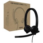 Logitech h570e - micro - casque - sur - oreille - filaire - usb - a - certifi pour microsoft teams