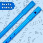 Look d key - mini flte irlandaise a 6 trous en abs, 18 / sifflet, calcul irlandais, musique a vent, ...