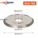 Loonpon - disque d'afftage pour diamant, outil de fraise en acier au tungstne, afftage des capots, ...