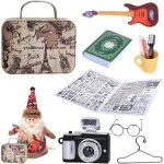 Lot de 10 accessoires miniatures pour maison de poupée - accessoires de noël miniature - pour les seins ... Lot de 10 accessoires miniatures pour maison de poupée - accessoires de noël miniature - pour les seins ...
