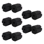 Lot de 10 filtres eponge de rechange pour xy - 380 noir