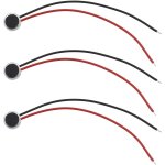 Lot de 10 microphones à condensateur électret 6027 avec câble 6 x 2, 7 mm pour téléphone, mp3, mp4, ordinateur ... Lot de 10 microphones à condensateur électret 6027 avec câble 6 x 2, 7 mm pour téléphone, mp3, mp4, ordinateur ...