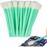 Lot de 100 bâtonnets de nettoyage, eponges de nettoyage longues stériles, en mousse, mini bâtonnets de ... Lot de 100 bâtonnets de nettoyage, eponges de nettoyage longues stériles, en mousse, mini bâtonnets de ...