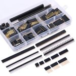 Lot de 112 barrettes mâles et femelles de 2, 54 mm - 100 barrettes de bouclier empilables et 12 barrettes ... Lot de 112 barrettes mâles et femelles de 2, 54 mm - 100 barrettes de bouclier empilables et 12 barrettes ...