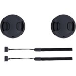 Lot de 2 37mm bouchon d'objectif frontale lens cap pour olympus om - d em10 mark iii ii epl9 epl8 epl7 ...