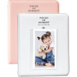 Lot de 2 albums photo 64 pochettes pour fujifilm instax mini 7s, 8, 8 + , 9, 25, 50s, 70, 90, 5 x 7, ...