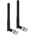 Lot de 2 antennes uhf en abs noir pour microphone sans fil compatibles avec rcepteur sennheiser ew100 ...