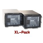Lot 2 batterie li - ion vhbw 2400mah (7. 2 v) pour appareil photo canon legria hf m41, hf m46, hf m406, ... Lot 2 batterie li - ion vhbw 2400mah (7. 2 v) pour appareil photo canon legria hf m41, hf m46, hf m406, ...
