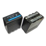 Vhbw 2x batterie compatible avec came - tv boltzen b - 30, ultra slim 576b 3200 - 5800 k, boltzen b - ...