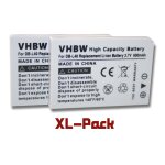 Vhbw 2x batterie compatible avec sanyo xacti vpc - hd1e, vpc - hd1ex, vpc - hd2, vpc - hd700, vpc - hd700ex ...
